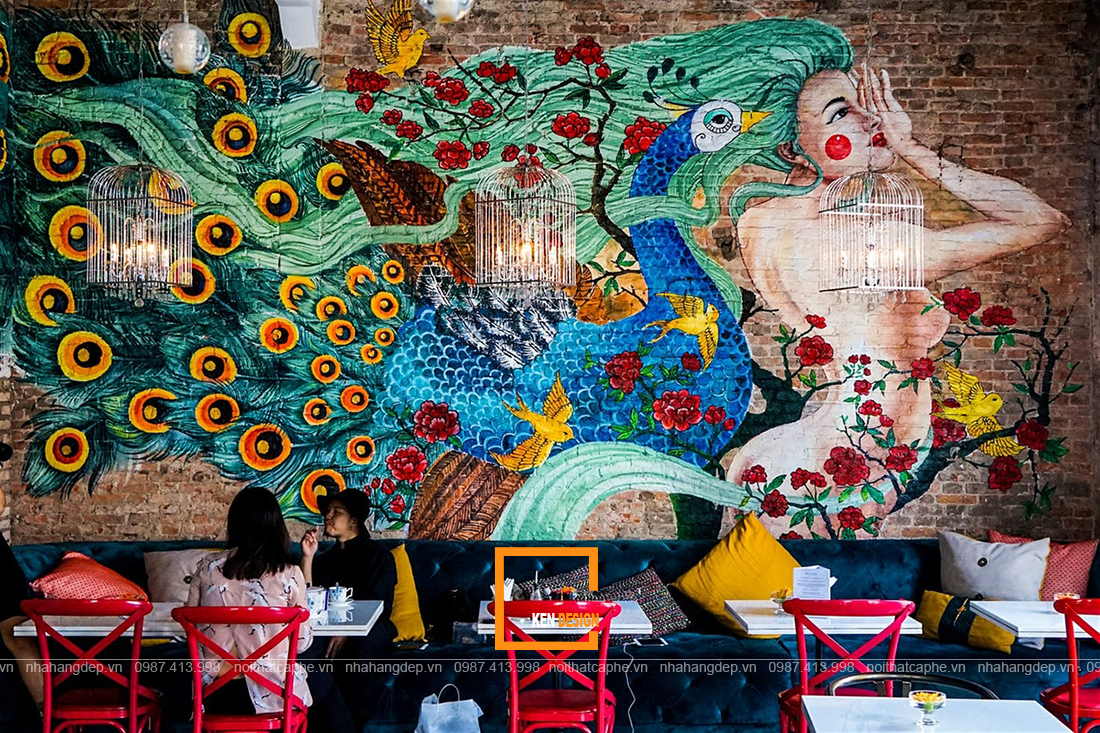 Quán cafe nghệ thuật Nu Bistro tại Hồ Chí Minh